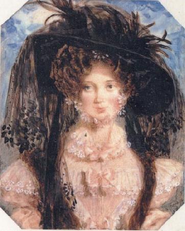 Alfred Eduard Chalon Mrs De Wint oil painting picture